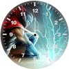 thor thunder hammer art xl wall clock