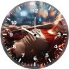 harley quinn menace 61 wall clock