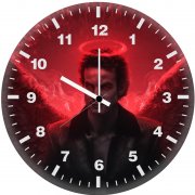 lucifer digital art s7 wall clock