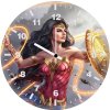 dc wonder woman q0 wall clock