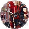 art spiderman new 0q wall clock