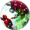 spiderman vs mysterio j9 wall clock