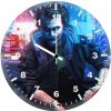 joker cyberpunk rx wall clock