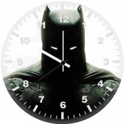 batman mask eye ok wall clock