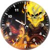 ghost rider chibi art 2o wall clock