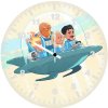 marvel the fantastic four first steps fz wall clock