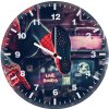 spiderman dc heroes lc wall clock