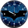 dark knight logo wv wall clock