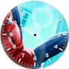 spiderman slaying in the city 5b wall clock