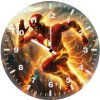 scarlet speedster the flash in action y0 wall clock