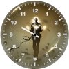 captain marvel uv wall clock