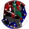 spiderman in spider verse artwork i2 wall clock