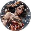 wonder woman triumph em wall clock