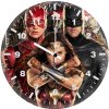 justice league character poster id wall clock