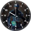 captain america hammer art 1p wall clock