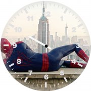 spiderman aint going home nyc co wall clock