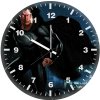 black dress superman vd wall clock