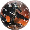 big batman on batmobile xa wall clock