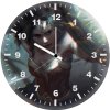 wonder woman digital art vw wall clock
