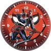 spider punk energetic web slinging kl wall clock