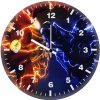 the flash vs zoom h4 wall clock