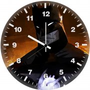 batman art et wall clock