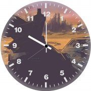 batman mythical t7 wall clock
