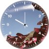 iron man digital art l5 wall clock