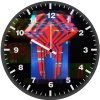 spiderman 2099 logo art 1b wall clock