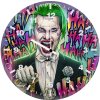 jared leto haunting joker tw wall clock