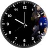 justice leagueartwork eh wall clock