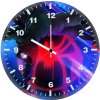 spider man into the spider verse illustration yt wall clock