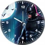 batfleck cv wall clock