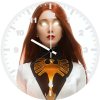 jean grey glowing eyes mx wall clock