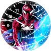 spiderman shadow of the night fv wall clock