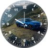 lamborghini urus suv blue lr wall clock