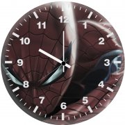 spiderman comic painting fo wall clock