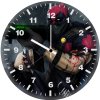 deadpool with big gun ak wall clock