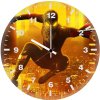 spiderman black and gold suit look gx wall clock