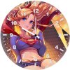 supergirl national city qn wall clock