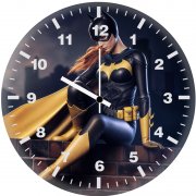 batgirl justice reborn mm wall clock