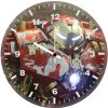 iron hulbuster hn wall clock