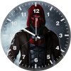 redhood on streets 5x wall clock