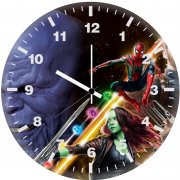 avengers infinity war new poster hd qi wall clock