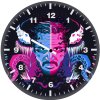 venom colorful art dh wall clock
