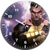 black adam dc sr wall clock