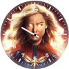 captain marvel brie larson xj wall clock