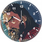 aquaman new poster 8z wall clock