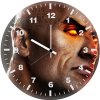 black adam the rock l5 wall clock