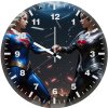 duality of power supergirl vs evil supergirl 7j wall clock